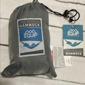 Equip One Person Hammock - Gray